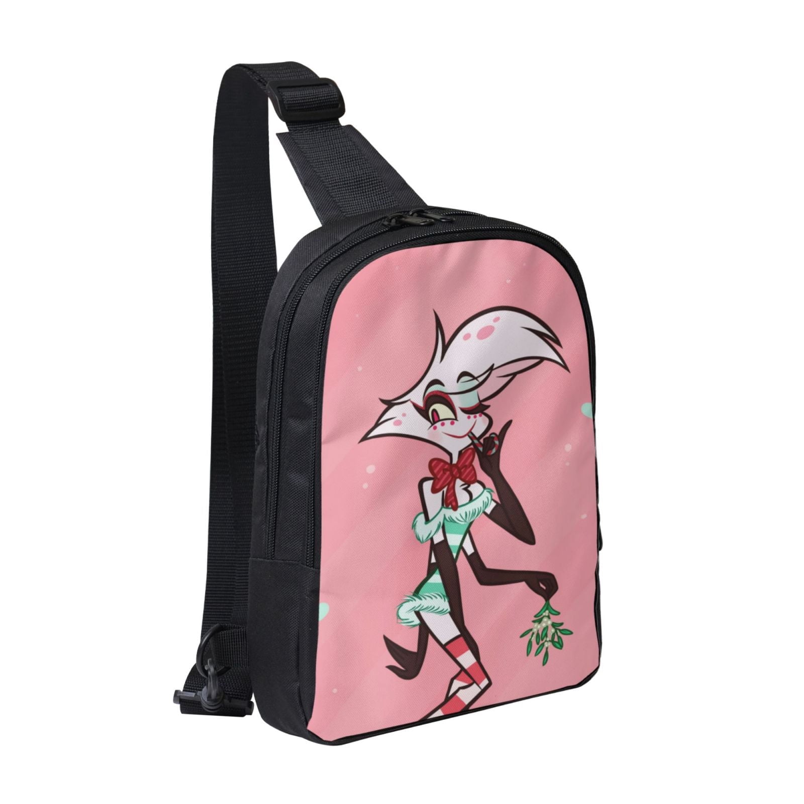 Hazbin Hotel Angel Dust Sling Bag For Women And Men Crossbody Backpack ...
