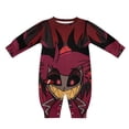 thumbnail image 1 of Hazbin Hotel Baby Long Sleeve Footless, Infant Playsuit Romper Jumpsuits for Boys Girls, 1 of 8