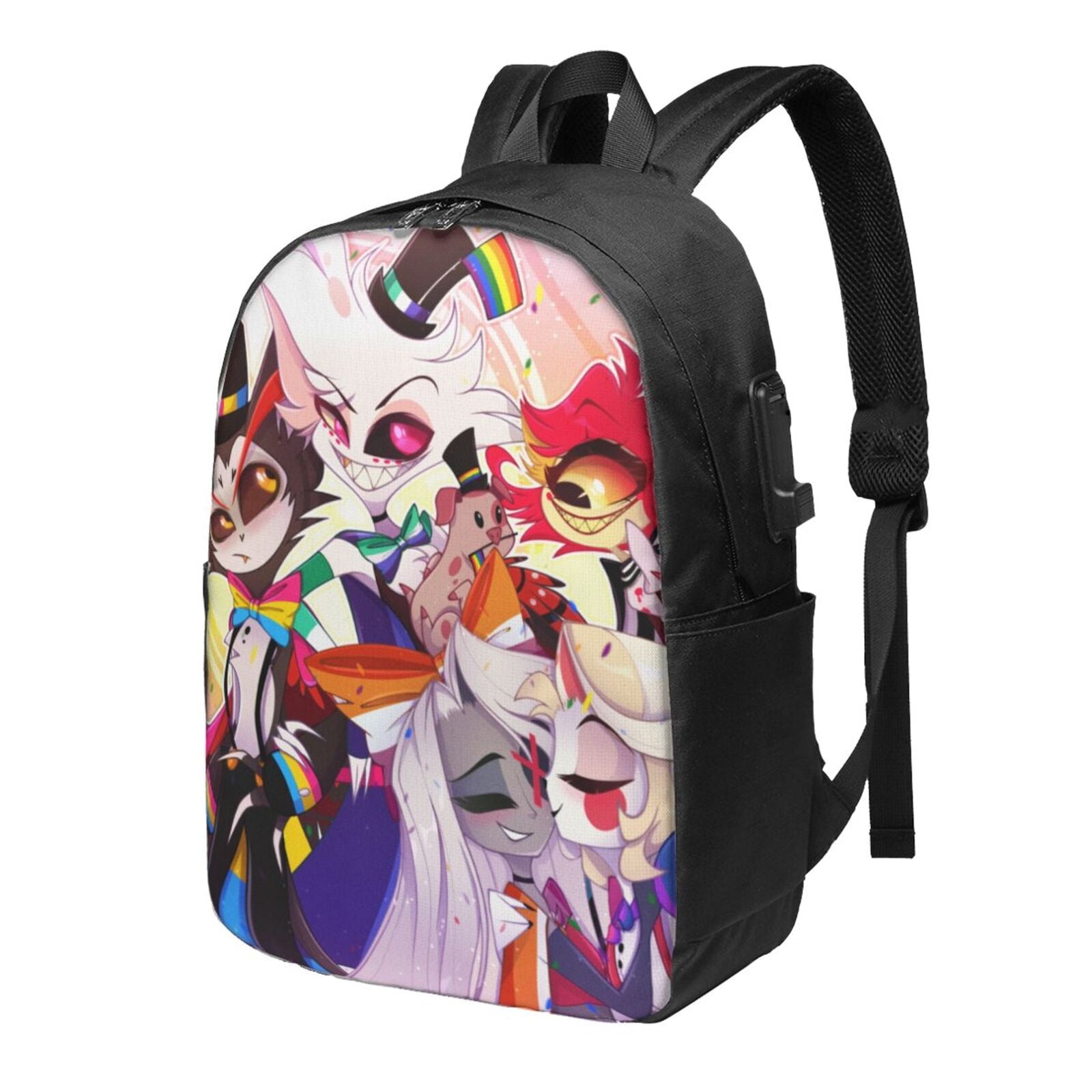 ハズビンホテル Hazbin Hotel 大型バックパック Amazon.co.jp