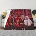 thumbnail image 1 of Hazbin Hotel Blanket Super Soft Cozy Throw Blanket Fuzzy Comfy Flannel Blanket Warm Plush Blankets For Couch, Sofa, Bed 60"X50", 1 of 4