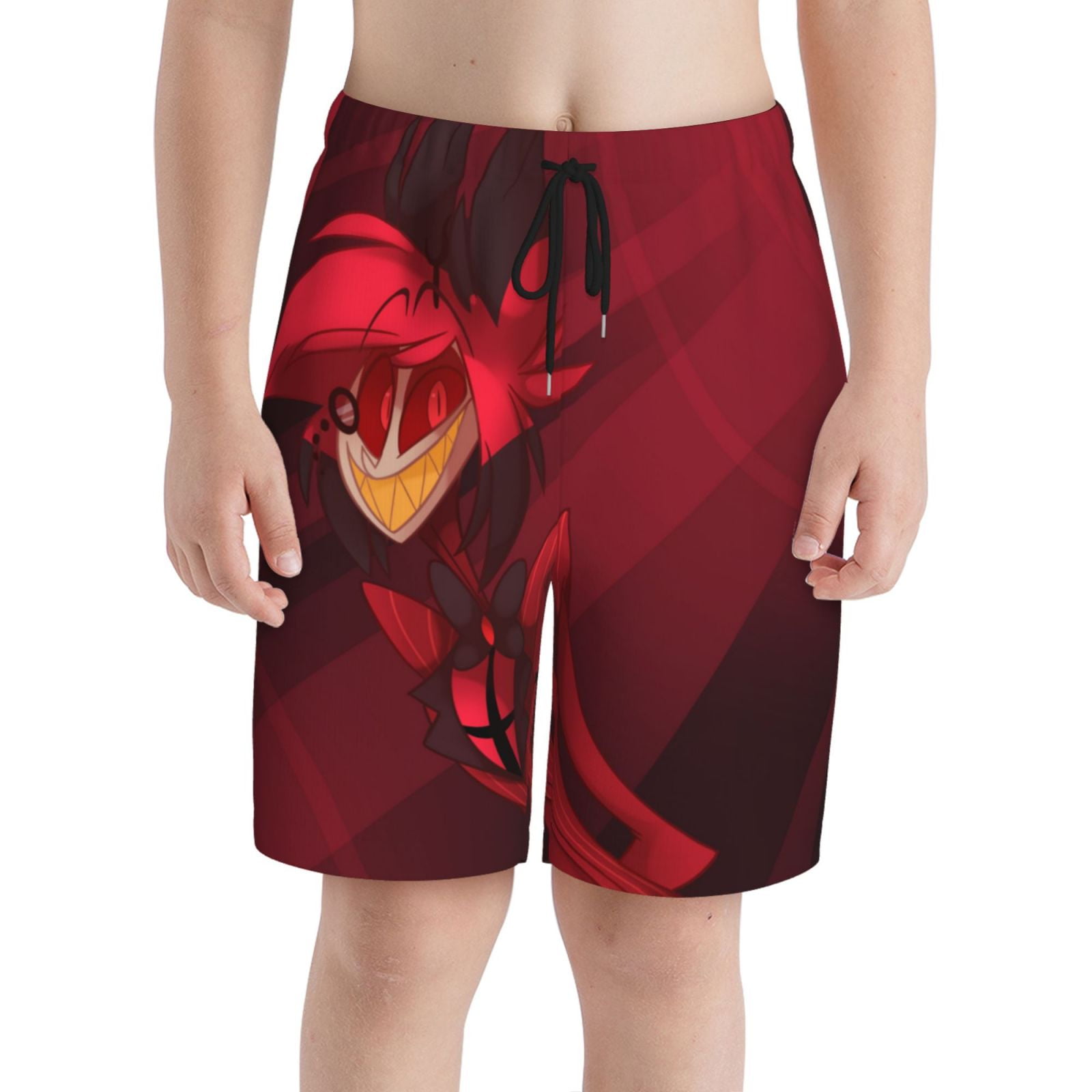 Hazbin Hotel Boys Swim Trunks Quick Dry Swim Shorts Kids Bathing Suits hazbin-hotel-boys-swim-trunks-quick-dry-swim-shorts-kids-bathing-suits
