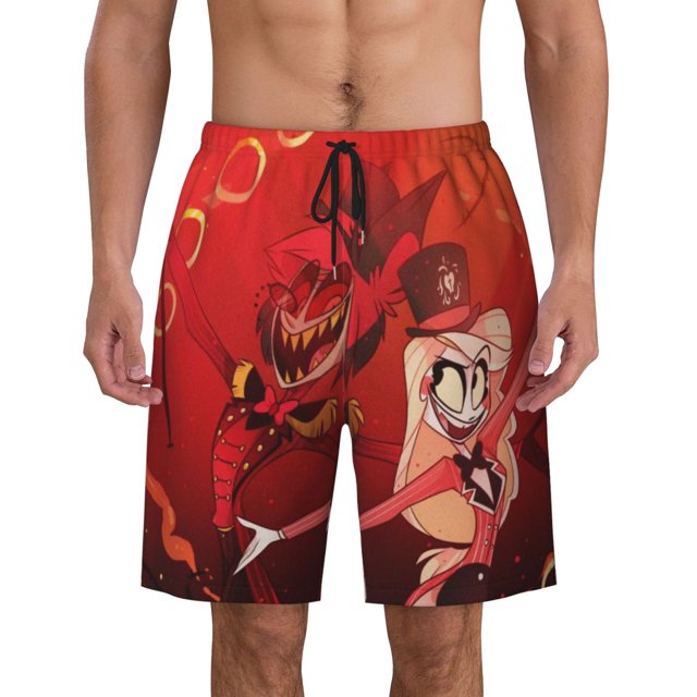 Hazbin Hotel Boys Swim Trunks Quick Dry Swim Shorts Kids Bathing Suits ...