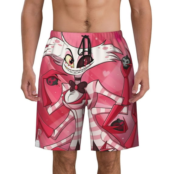Hazbin Hotel Boys Swim Trunks Quick Dry Swim Shorts Kids Bathing Suits Boy Swimsuit Swimwear