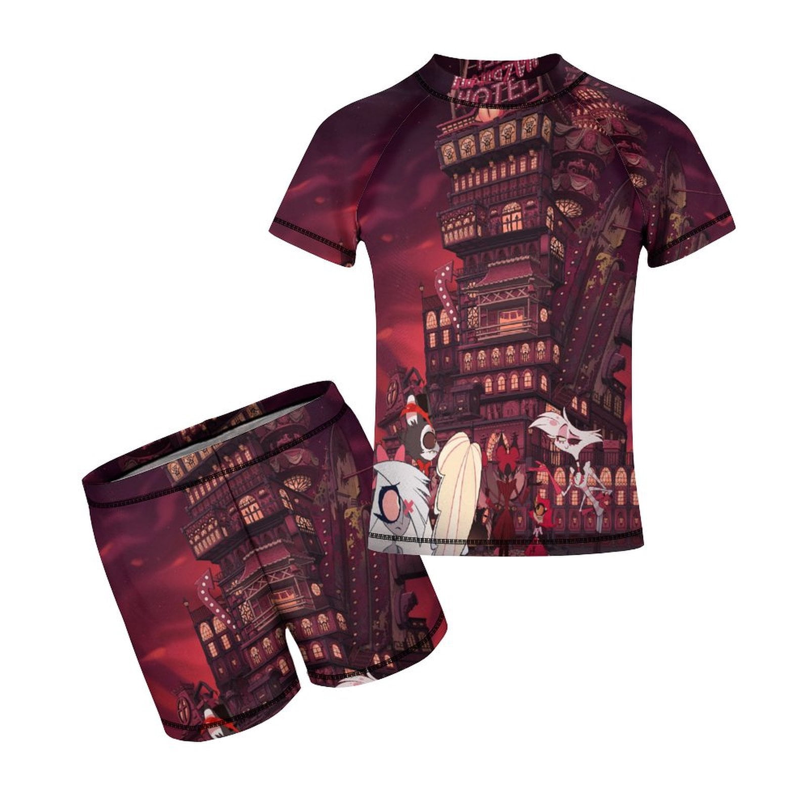 Hazbin Hotel Boys Two Piece Swimsuit Kids Swimwear Set Short Sleeve Bathing Suit Trunks And Shirt 4715f7ab Fd5d 481e B46f 6eb89cc13f61.f7748ae6dbcacc2c8c27b6e314c787a4