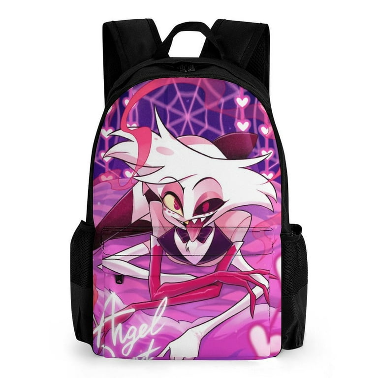 Hazbin Hotel Casual Backpack Shoulder Bag Daypack Computer