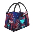 thumbnail image 1 of Hazbin Hotel Comedy Characters Portable Insulation Lunch Bags,Thermal Bento Bag,Student Lunch Box Lunchbag,Reusable Picnic Bag,Snack Bag,Ice Bag, 1 of 9