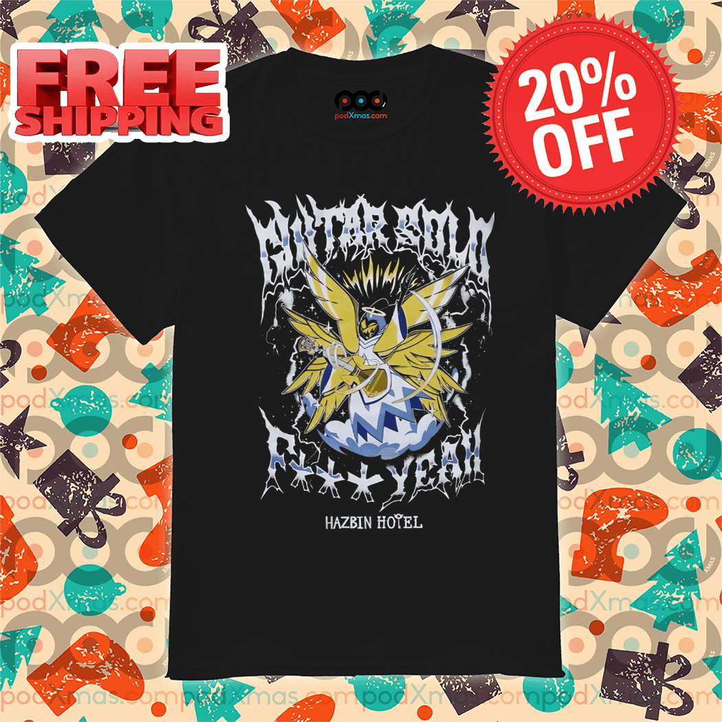 Tシャツ・カットソー Hazbin Hotel Guitar Solo Adam Mineral Wash T-Shirt Hazbin Hotel Guitar Solo Adam Mineral Wash T-Shirt | Hot Topic