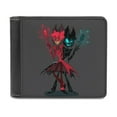 thumbnail image 1 of Hazbin Hotel Leather Wallet Slim Card Wallet Bifold RFID Blocking Card Holder Purse, 1 of 7