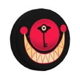 thumbnail image 1 of Hazbin Hotel Logo Spare Tire Cover Universal Wheel Tire Cover Dust-Proof Waterproof Tire Protectors Accessories, 1 of 6