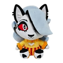Hazbin-Hotel Loona Plush Toy, 8.6 Inch Soft Huggable Stuffed Animal – Faithful Character Design, Ideal Christmas Present for Animated Series Enthusiasts