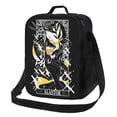 thumbnail image 1 of Hazbin Hotel Lunch Bags Insulated Lunch Box Container Adjustable Cooler Tote Bag Shoulder Bag, 1 of 8