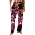 thumbnail image 1 of Hazbin Hotel Men's Pajama Pants Ultra Lightweight Pjs Bottoms Sleepwear Bottom Pants with Pocket Drawstring, 1 of 7