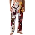 thumbnail image 1 of Hazbin Hotel Men's Pajama Pants Ultra Lightweight Pjs Bottoms Sleepwear Bottom Pants with Pocket Drawstring, 1 of 7