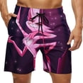 thumbnail image 1 of Hazbin Hotel Mens Board Shorts Quick Dry Swim Trunk Lightweight Soft Swimsuit Bathing Suit for Boys 2XL, 1 of 8