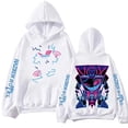 thumbnail image 1 of Hazbin Hotel Merch Hooded Sweatshirts Unisex Long Sleeve Casual Streetwear Pullover Trendy Hooded, 1 of 5