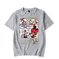 thumbnail image 1 of Hazbin Hotel Merch T-Shirt Casual Anime Men/Women Streetwear Shirt Short Sleeve Fashion Tee, 1 of 5