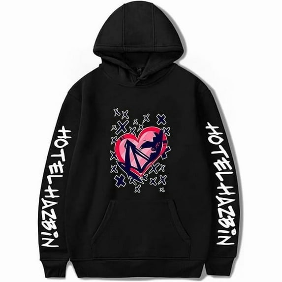 Hazbin Hotel Merch Unisex Long Sleeve Hoodies Sweatshirt Women Men Fashion Pullover Clothes