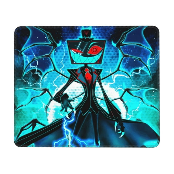 Hazbin Hotel Mouse Pad, Computer Mouse Mat, Waterproof Non-Slip Rubber Base MousePads for Office Laptop 8.3 x 10.3 in