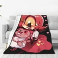 thumbnail image 1 of Hazbin Hotel Niffty Blanket Soft Plush Flannel Fleece Throw Blankets Bedspreads for Couch Bed Sofa 40x50, 1 of 6