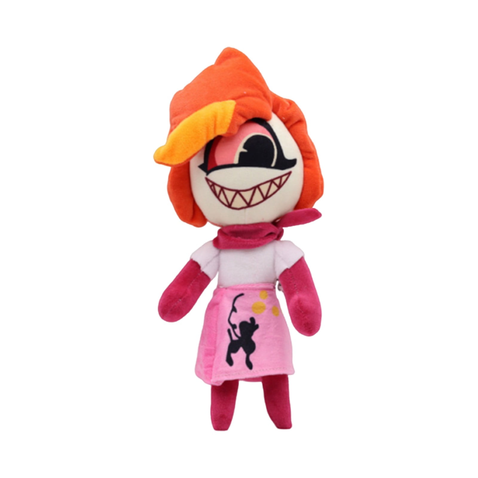 Seksui Hazbin Hotel Plush, 39 cm, Lucifer Meow Hazbin Hotel, Plush Toy for TV Fans Gift, Soft Stuffed Figure, Doll for Kids and Adults, Christmas Choice for Boys and Girls