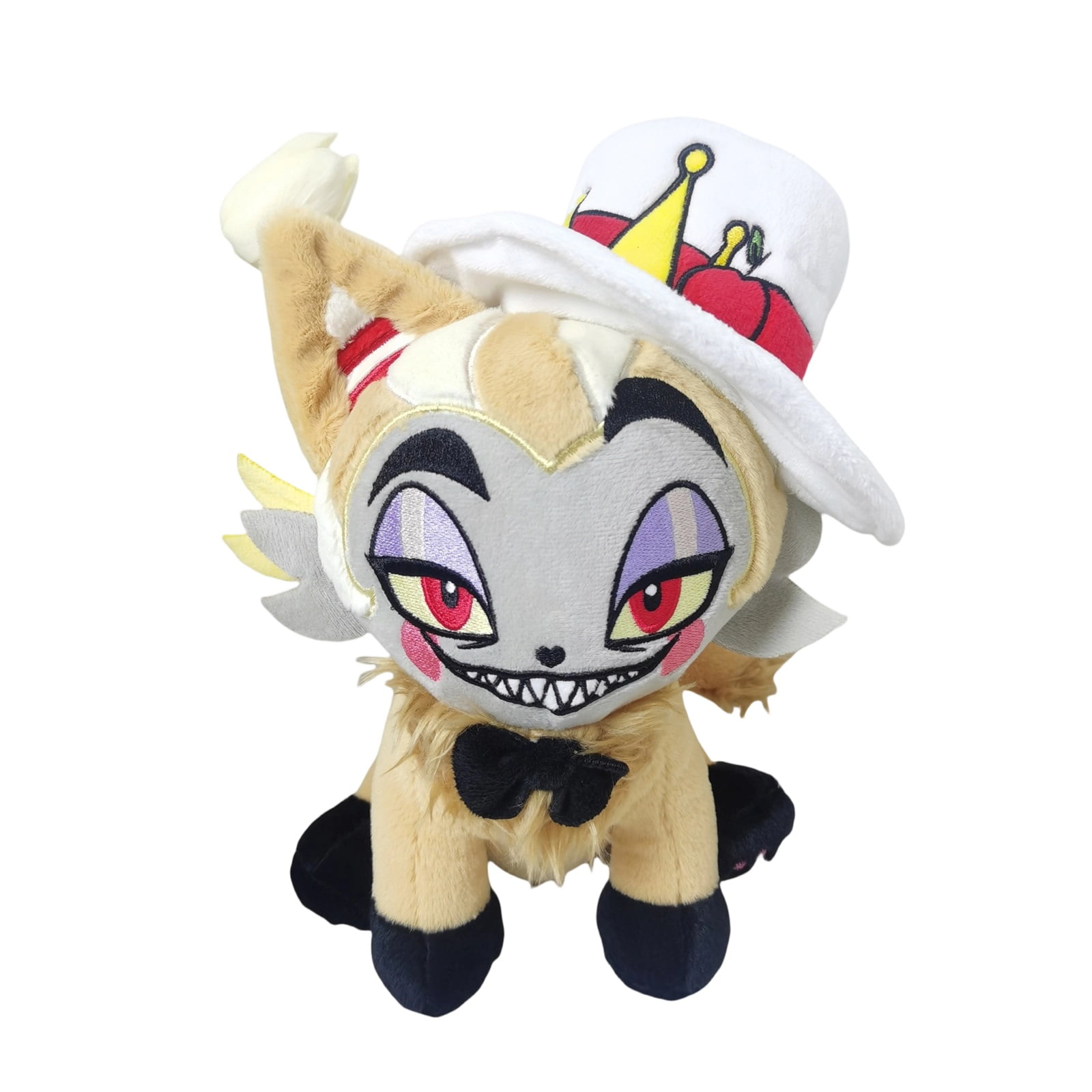 Hazbin Hotel Lucifer Sitting Plush – Soft Collectible Character Doll main image 1