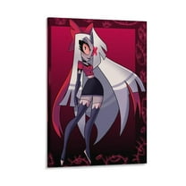 Hazbin Hotel Poster Vaggie Poster Cool Artworks Painting Wall Art Canvas Prints Hanging Picture Home Decor Posters Gift 24x36inch(60x90cm)