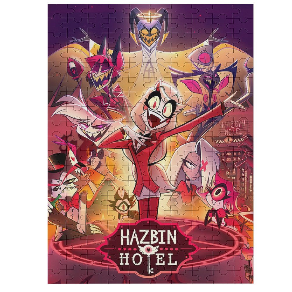 HazbinHotel ジグソーパズル Hazbin Hotel Puzzle For Adults & Kids - 200 Piece Jigsaw