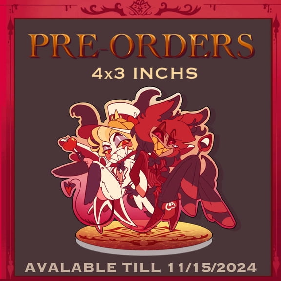 Hazbin Hotel RadioApple standee (1 standee)
