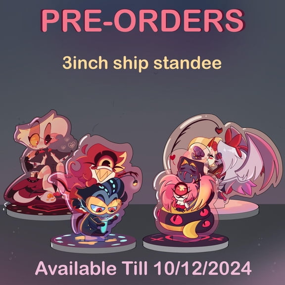Hazbin Hotel Ship Standees (1 standee)