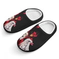 thumbnail image 1 of Hazbin Hotel Soft Plush Slippers for Boys Girls Winter Warm Cotton Slippers with Rubber Sole Non-Slip Kid's Slip on Shoes Fluffy House Slippers For Indoor And Outdoor, 1 of 8