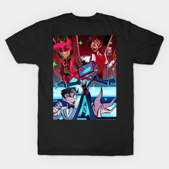 Hazbin Hotel T-Shirt, Vox Vs Alastor Tee Sizes S-5Xl GooGate