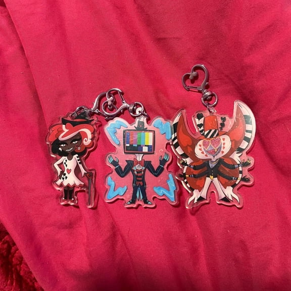 Hazbin Hotel-The vees variations Acrylic keychains (1 keychain)