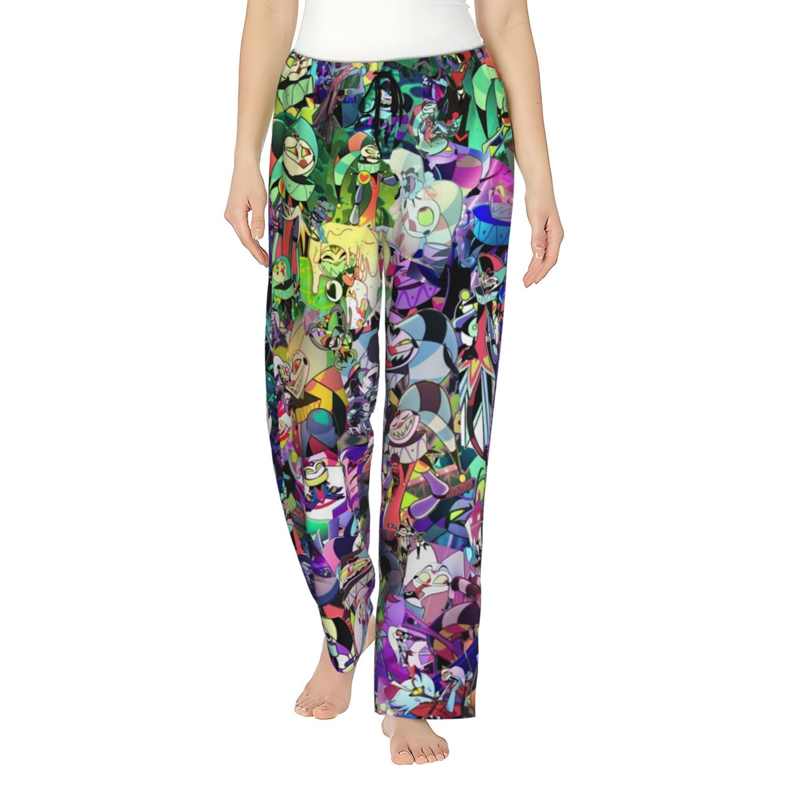 Hazbin Hotel Unisex Home Pajamas, Stylish Casual Full Print