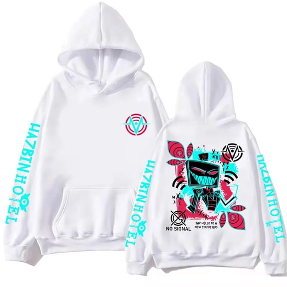 Hazbin Hotel Vox Vincent Hoodie Hoodie Unisex - Long Sleeves Casual Fashionable Comfortable Fit, Daily Wear