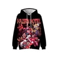 thumbnail image 1 of Hazbin Hotels Hooded Sweatshirts Anime Digital Printed Long Sleeve Streetwear Pullover Casual Harajuku Hooded, 1 of 2