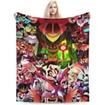 thumbnail image 1 of Hazbin Song Dance Hotel Throw Blanket Fleece Blanket Warm Sofa Blankets Queen Size Blankets for All Season Modern Blankets for Chair Beautiful Outdoor Blankets for Hiking 30x40, Black, 1 of 6
