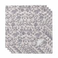 thumbnail image 1 of Haze Blue Leaf Cloth Napkins, Retro Farmhouse Plant Floral Branch Washable and Reusable Dinner Napkins Set of 4, Table Napkin for Kitchen Party Birthday Wedding Hotel Housewarming 20"x20", 1 of 8