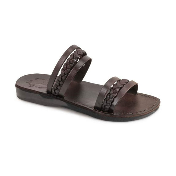 Hazel - Boho Open Toe Braided Strappy Sandals - Womens Sandals