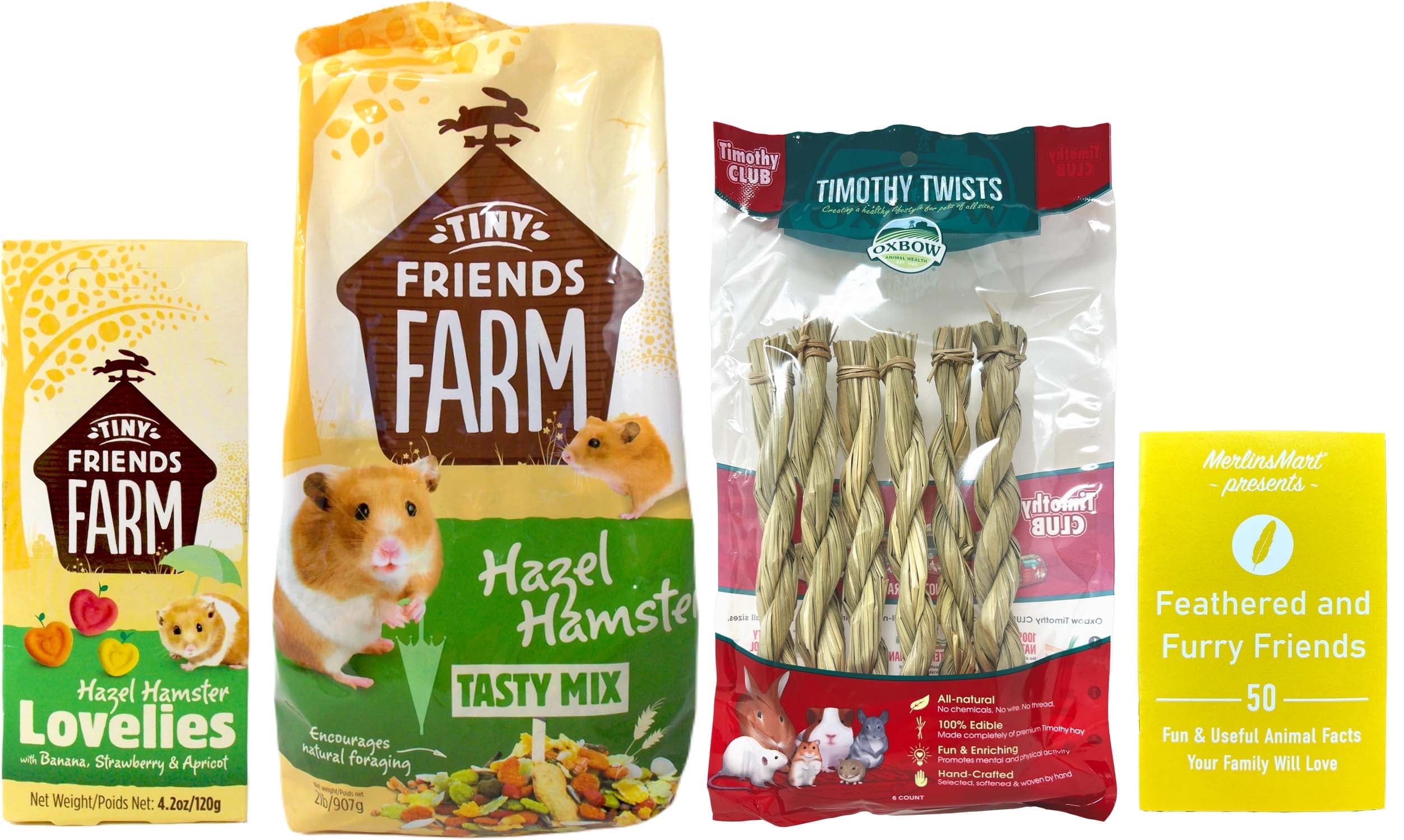 Hazel Hamster Food and Lovelies Treats Set with Timothy Twists ...