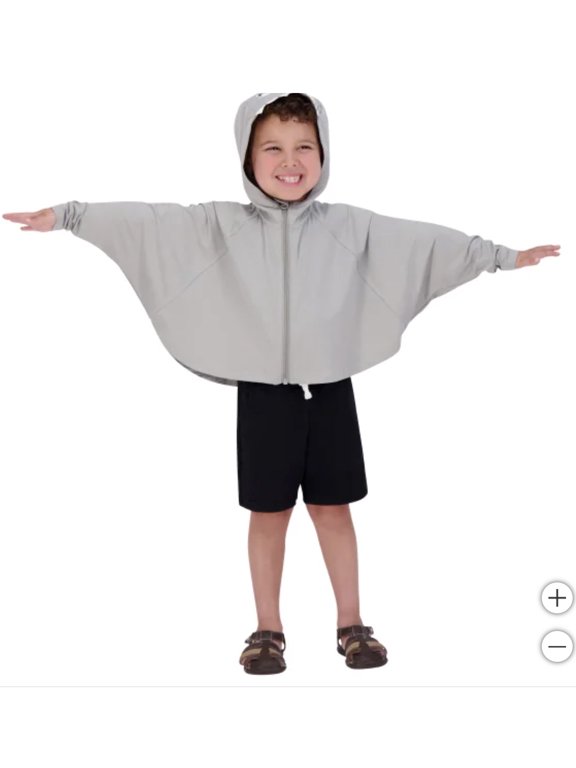 Unisex Kids' UV Sun Shield 2T-4T  Grey