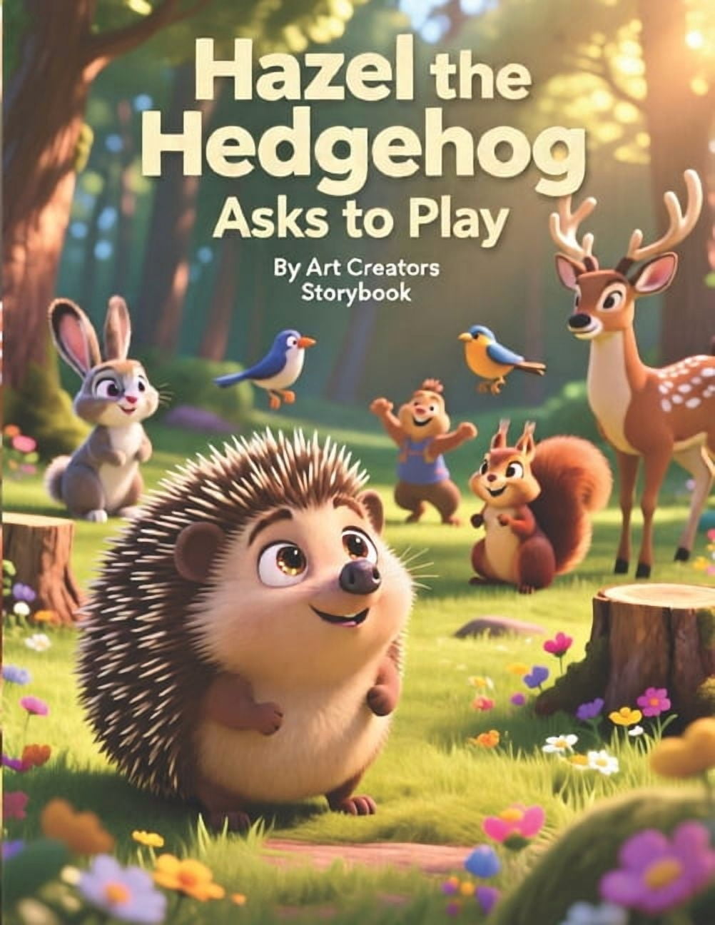 Hazel the Hedgehog: A Quiet Courage Soci Hazel the Hedgehog Asks to Play: A Gentle Story About Finding the Courage to Join Others, Build Confidence, and Make Fri, (Paperback)