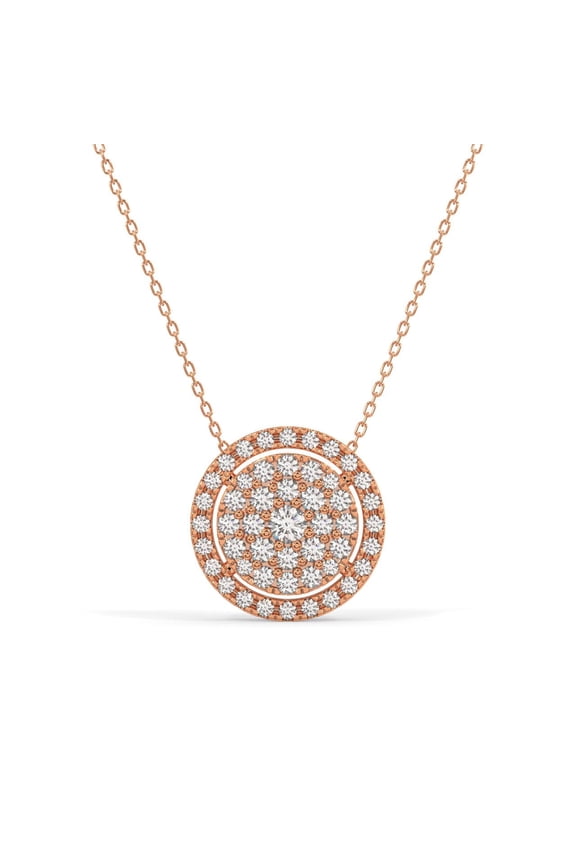 Hazel Necklace 18K Rose Gold over 925 Sterling Silver | Everyday Jewelry for Women, Birthday Gift for Her