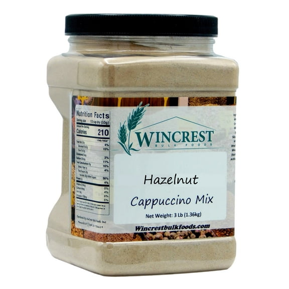 Hazelnut Cappuccino Mix - 3 Lb Tub