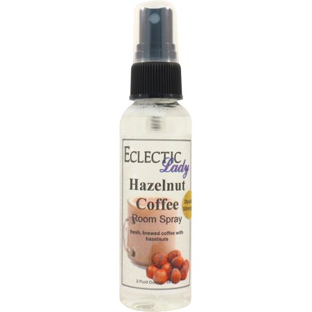 Hazelnut Coffee Room Spray by Eclectic Lady (Double Strength), 2 Ounces, Fragrant Aromatic Room Mist For Home, Room, Office