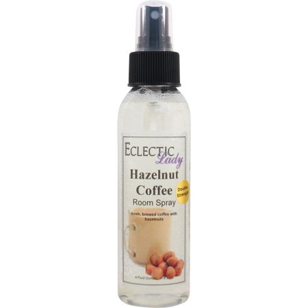 Hazelnut Coffee Room Spray by Eclectic Lady (Double Strength), 4 Ounces, Fragrant Aromatic Room Mist For Home, Room, Office
