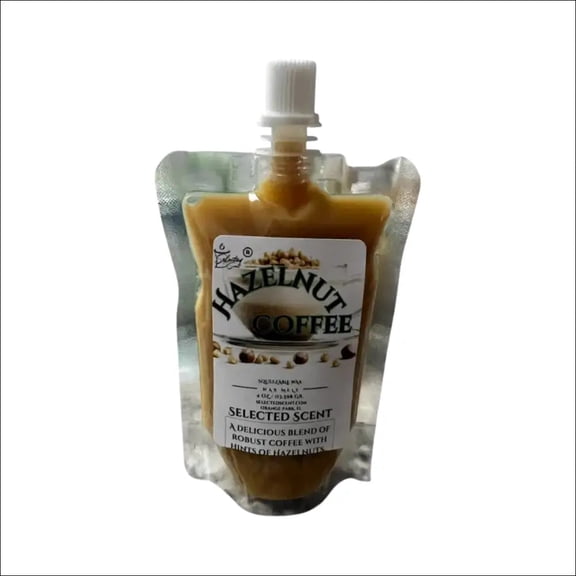 Hazelnut Coffee Squeezable Wax Melt Long Lasting Fragrance Wax (4Ounces)