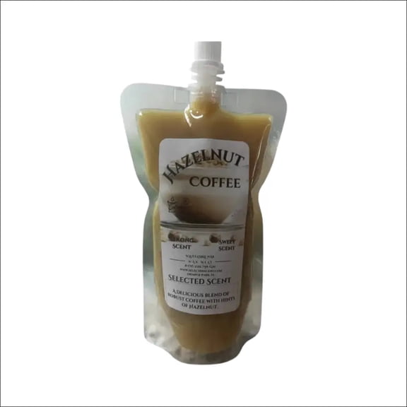 Hazelnut Coffee Squeezable Wax Melt Long Lasting Fragrance Wax (8ounces)