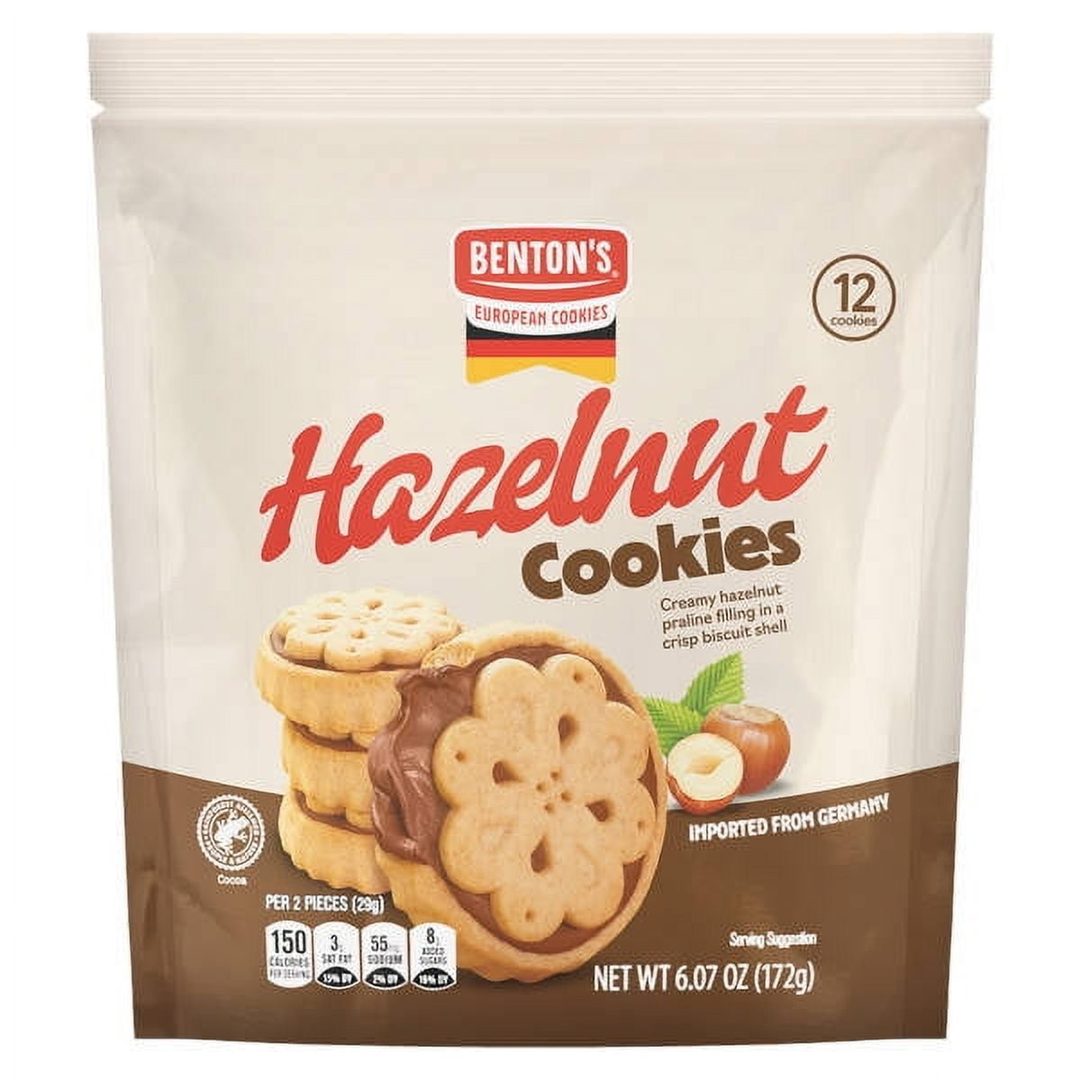 Hazelnut Cookies, 6.07 oz- Pack of 5 - Walmart Business Supplies