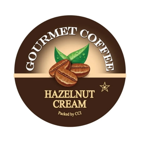 Hazelnut Cream Coffee, Single Serve Cups Compatible With All Keurig K-cup Brewers