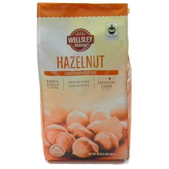 Hazelnut Ground Coffee, 32 Ounce